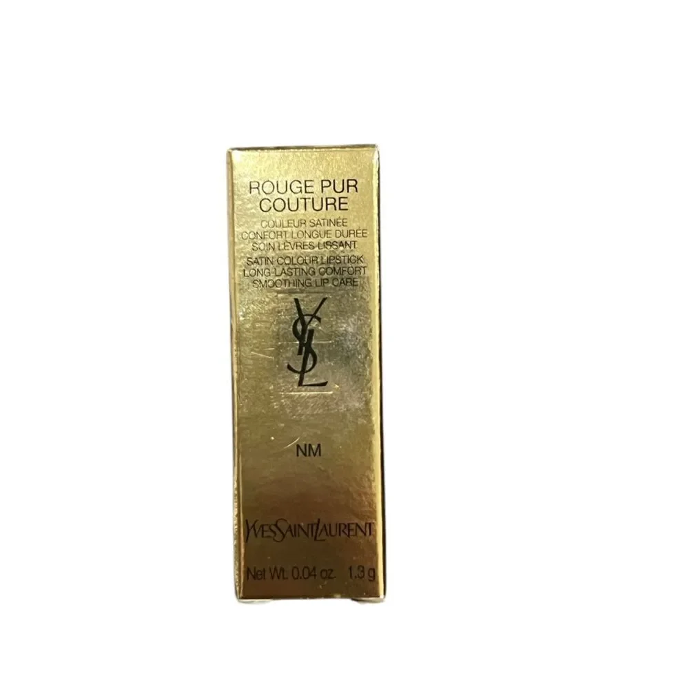 YSL Nude Satin Nu Muse Lipstick (Travel Size 1.3 g) New Formula with Ceramides